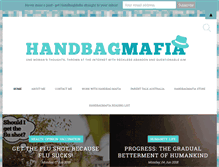Tablet Screenshot of handbagmafia.net